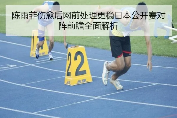 陈雨菲伤愈后网前处理更稳日本公开赛对阵前瞻全面解析